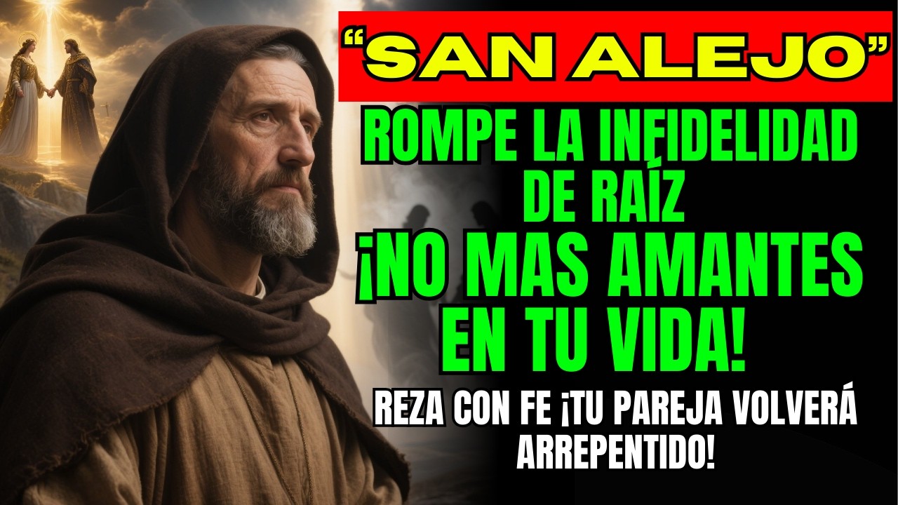 🙏 ALEJA A ESA PERSONA YA🔒 Oración a San Alejo para ALEJAR AMANTES y PROTEGER TU PAREJA 🙏
