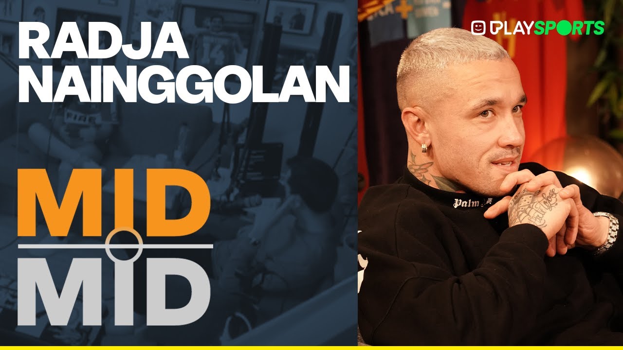 MIDMID - Radja Nainggolan, hard op de bal en hart op de tong