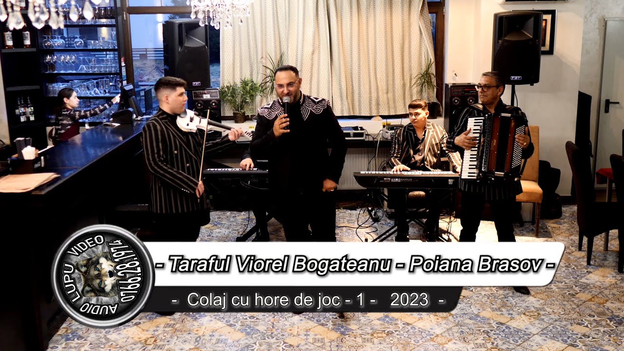Taraful Viorel Bogateanu - Colaj cu hore de joc - 1 - la Poiana Brasov 2023