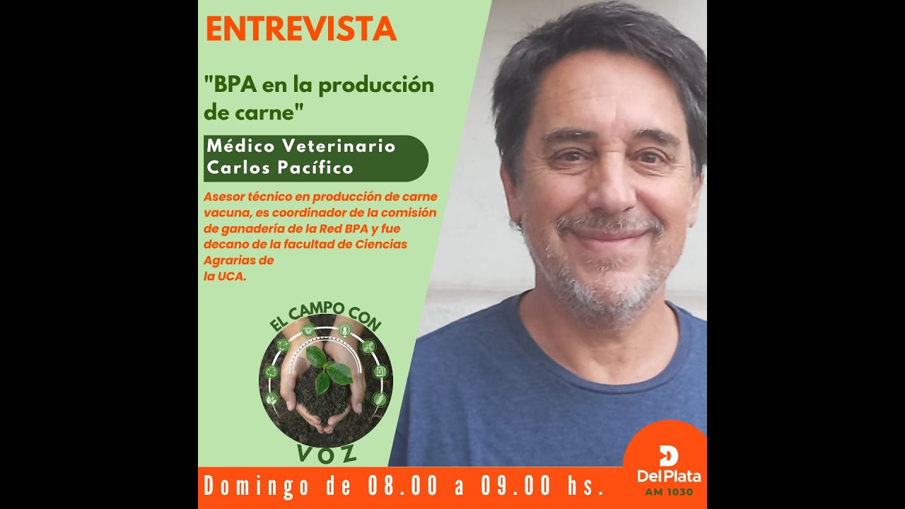 Entrevista al Médico Veterinario Carlos Pacífico
