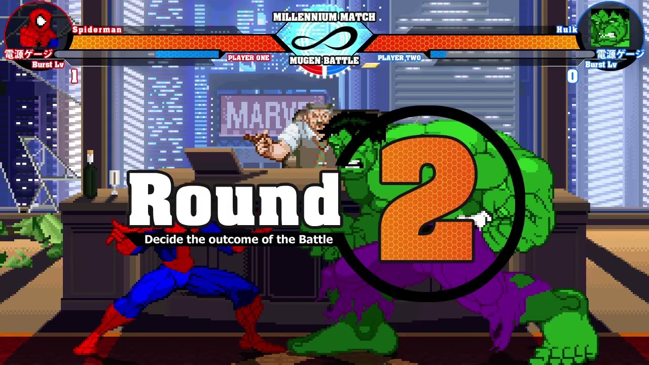 Hulk Vs Spider-man Mugen Battle