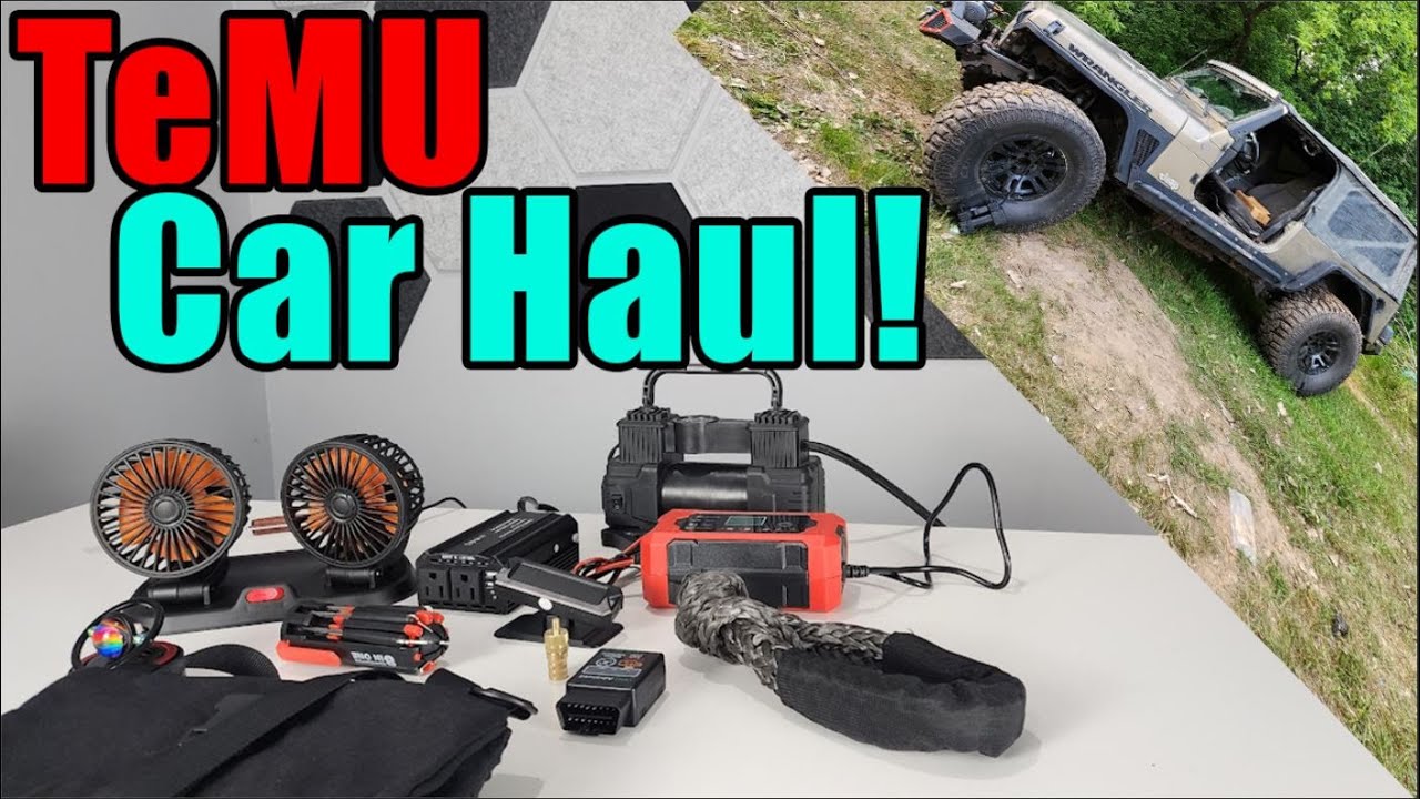 Temu Car Accessories / OffRoad Haul Unboxing!