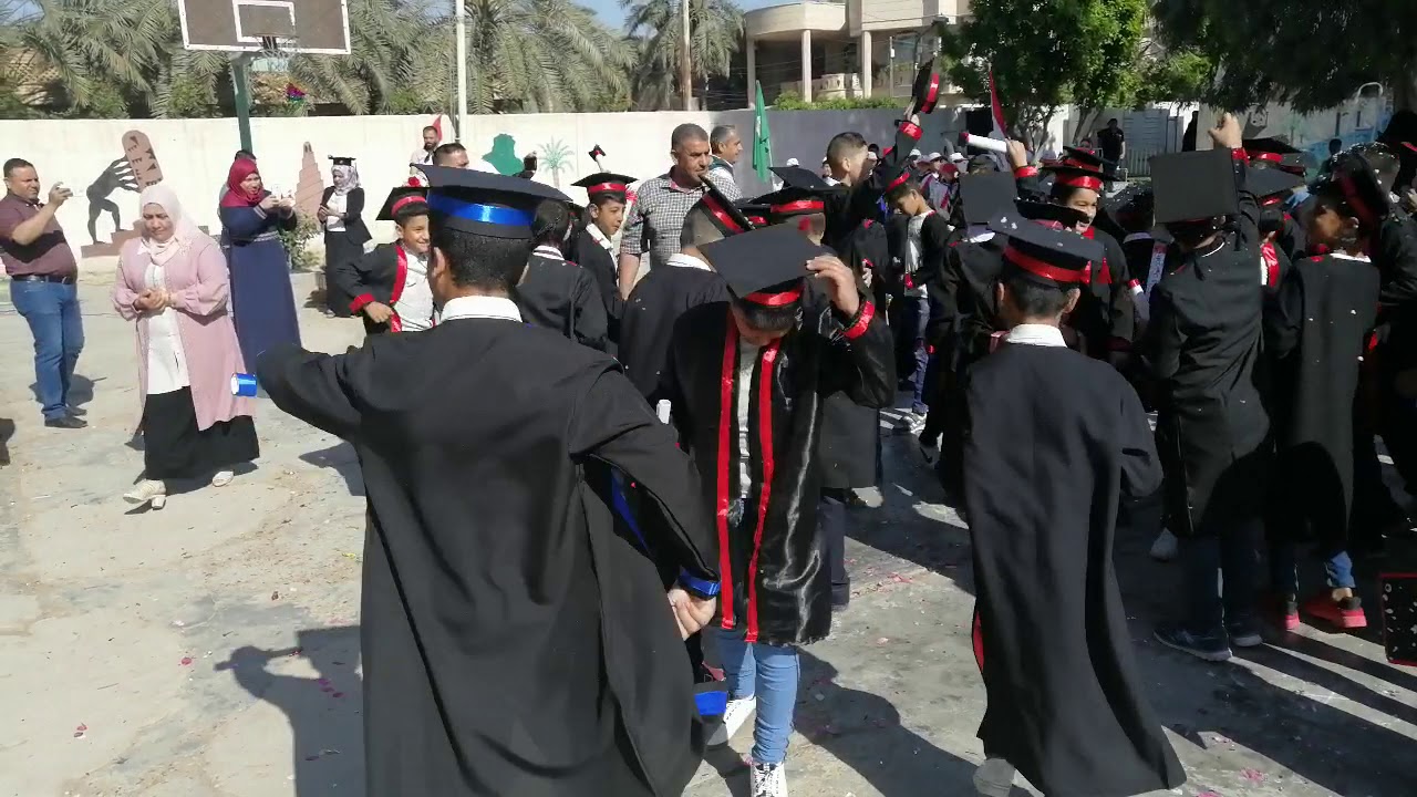 حفل التخرج الصف السادس مدرسة رياض الصالحين الابتدائية للبنين 🌹🌷❤💙💗💛💚