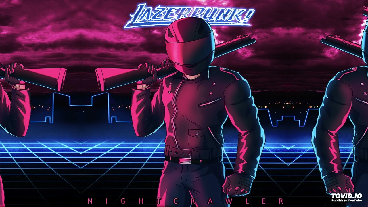 Lazerpunk - NIGHTCRAWLER (2022, Hungary) [Full Album] (Synthwave/80's/Vaporwave/Retrowave)