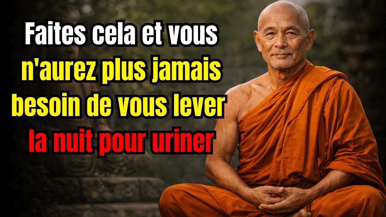 Pour les personne âgée cette erreur est la raison pour laquelle vous réveillez la nuit pour uriner.