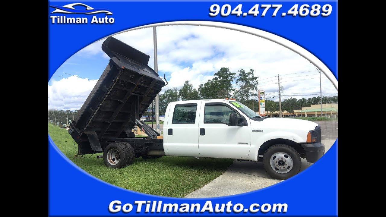 F350 Diesel Dump Truck
