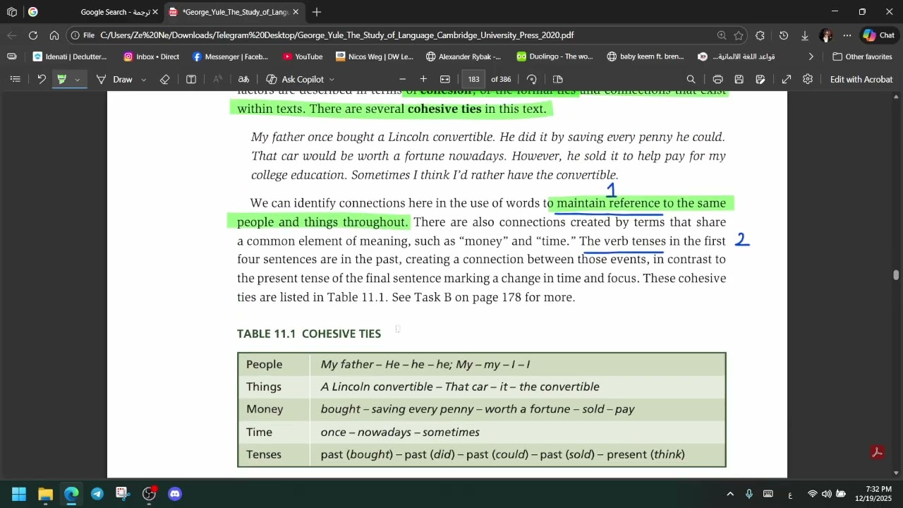 Discourse analysis