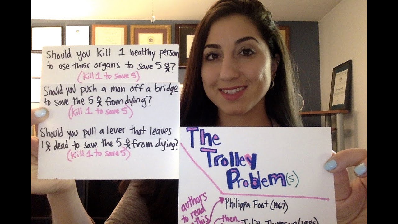 Dr. Sahar Joakim, What is the Trolley Problem?