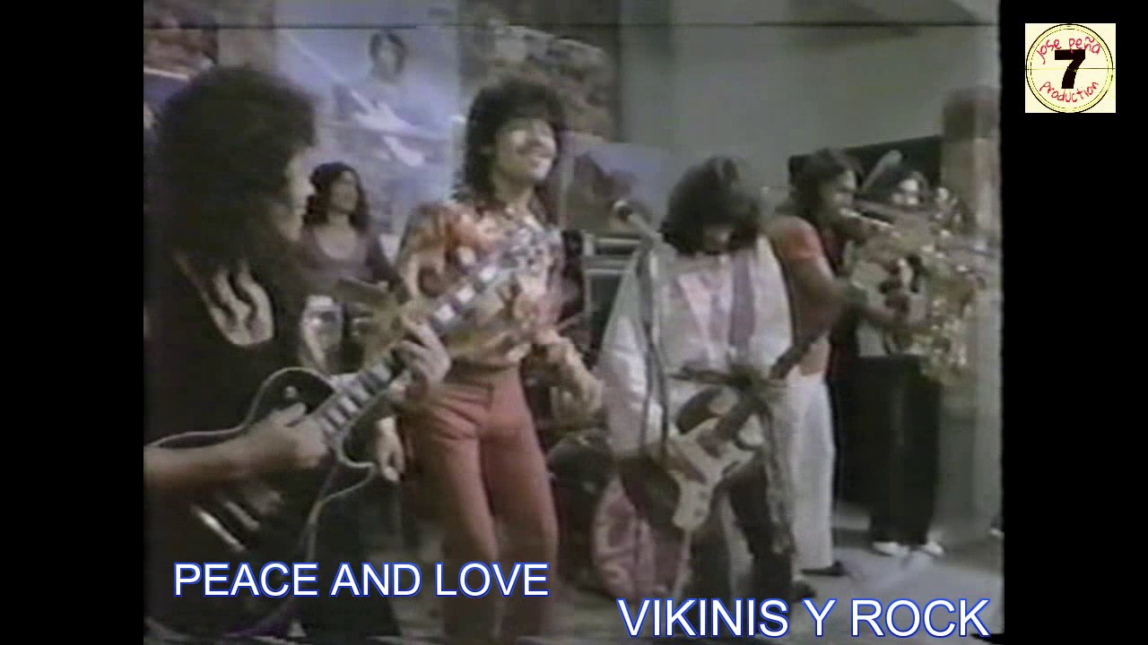 PEACE AND LOVE  --VIKINIS Y ROCK --