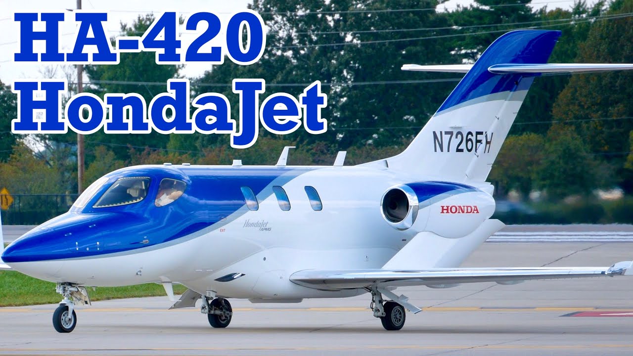 Honda HA-420 HondaJet Landing