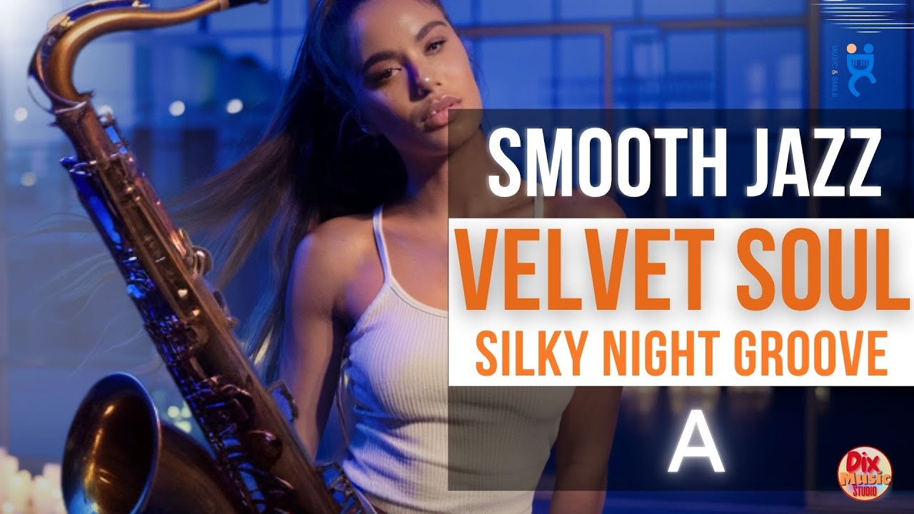 Velvet Soul &ndash; Smooth Jazz Backing Track in A (90 BPM) - for study and jam