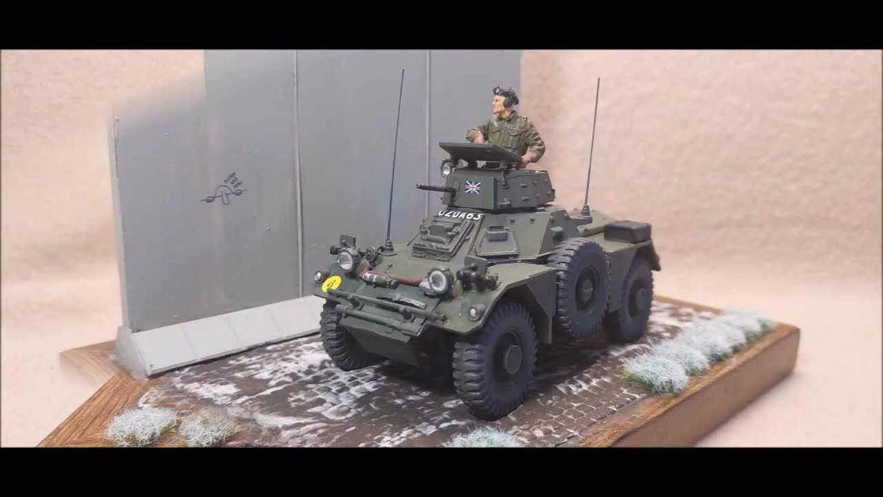 AIRFIX 1/35 Ferret Scout Car Mk.2 - A Double Groupbuild Build In Pictures