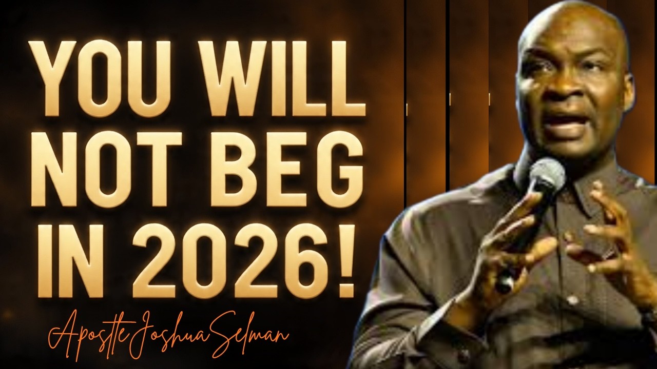 REBUKE THE SPIRIT BEHIND POVERTY AND BEGGING; Things must change in 2026 || APOSTLE JOSHUA SELMAN