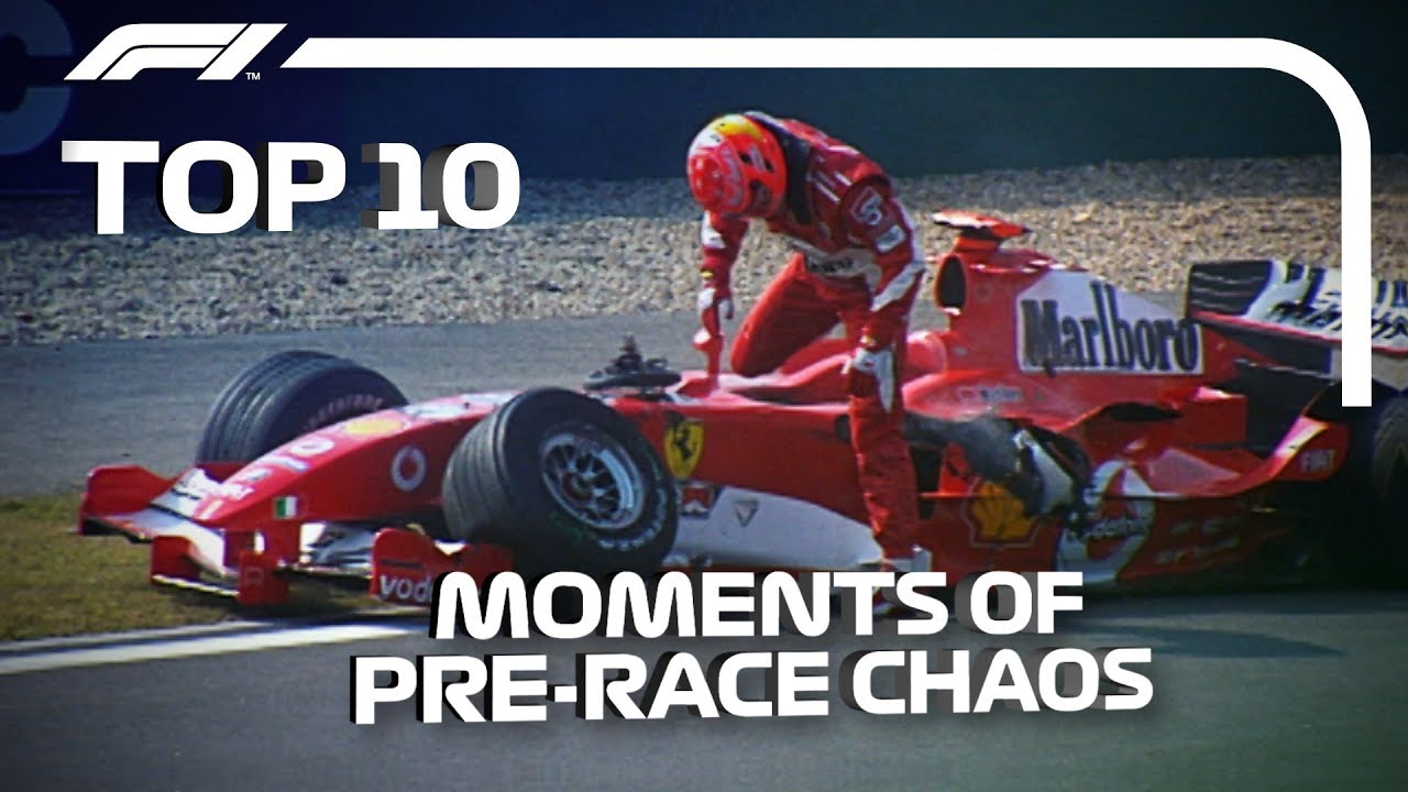 Top 10 Moments of Pre-Race Chaos