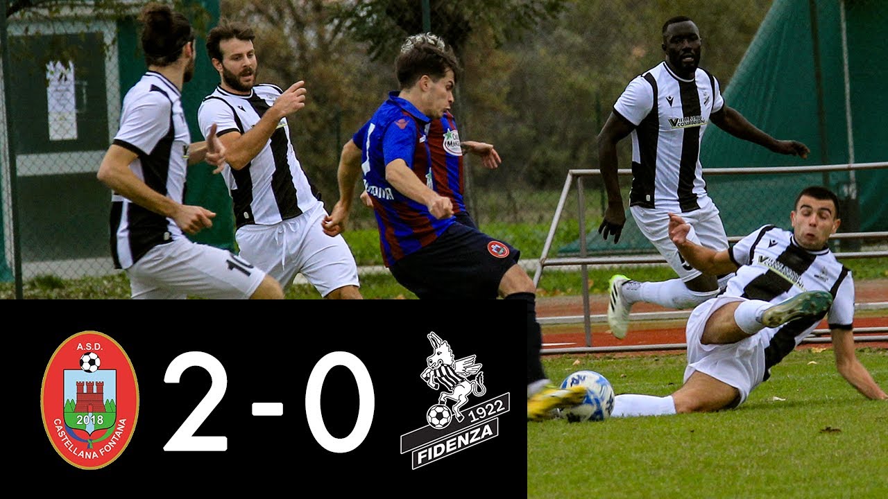 Castellana Fontana 2-0 Fidenza | Torna la sconfitta in una partita combattuta | Highlights