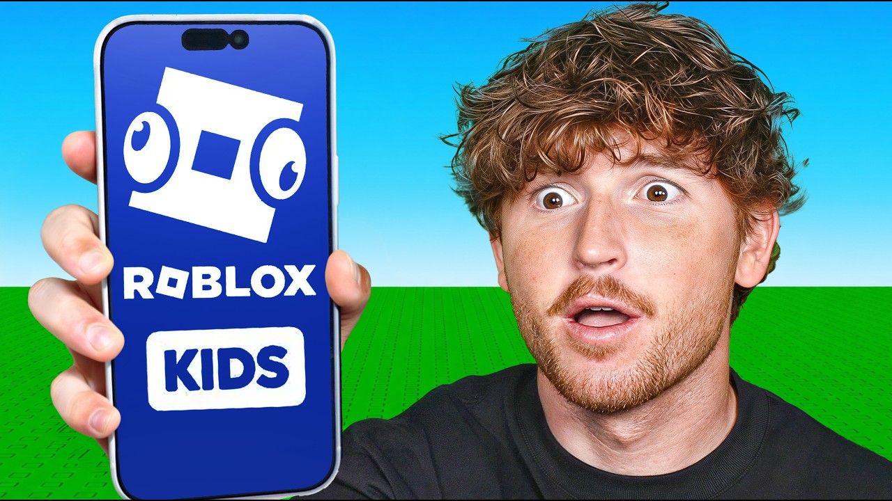 Sneaking Into ROBLOX KIDS!