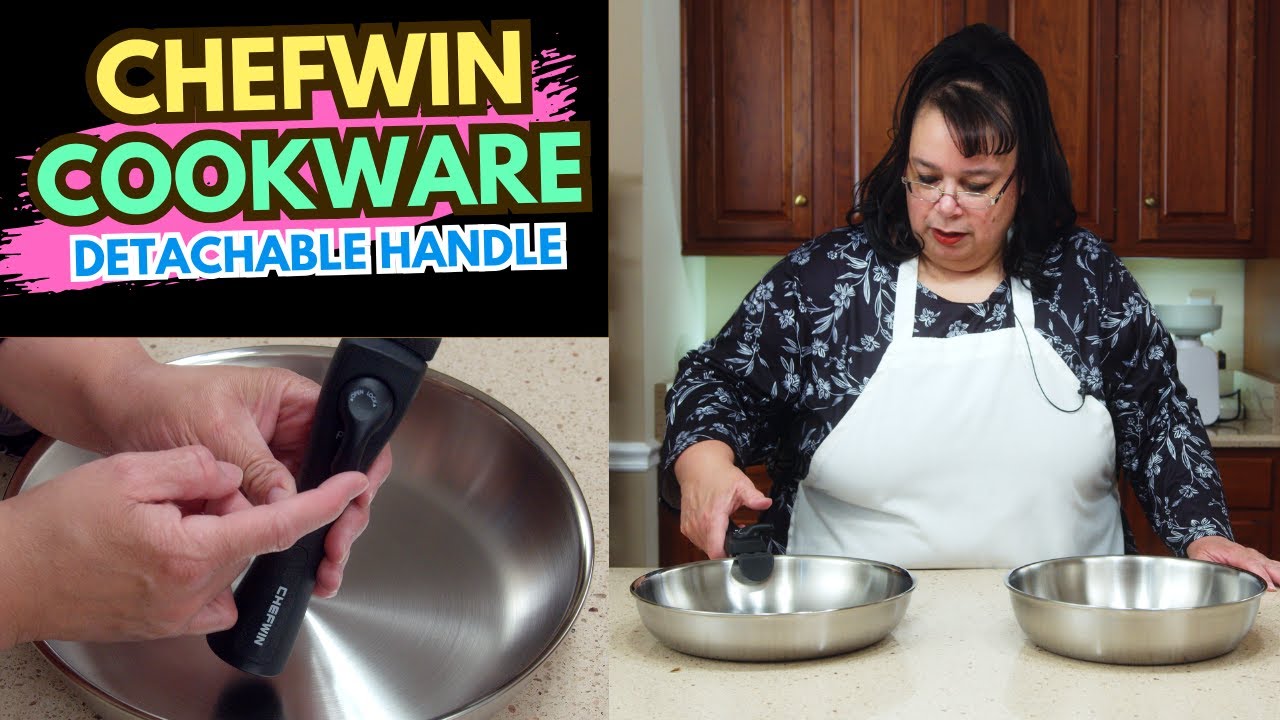 Chefwin 5-Ply Stainless Cookware: Detachable Handles for the Win! 🍳💥