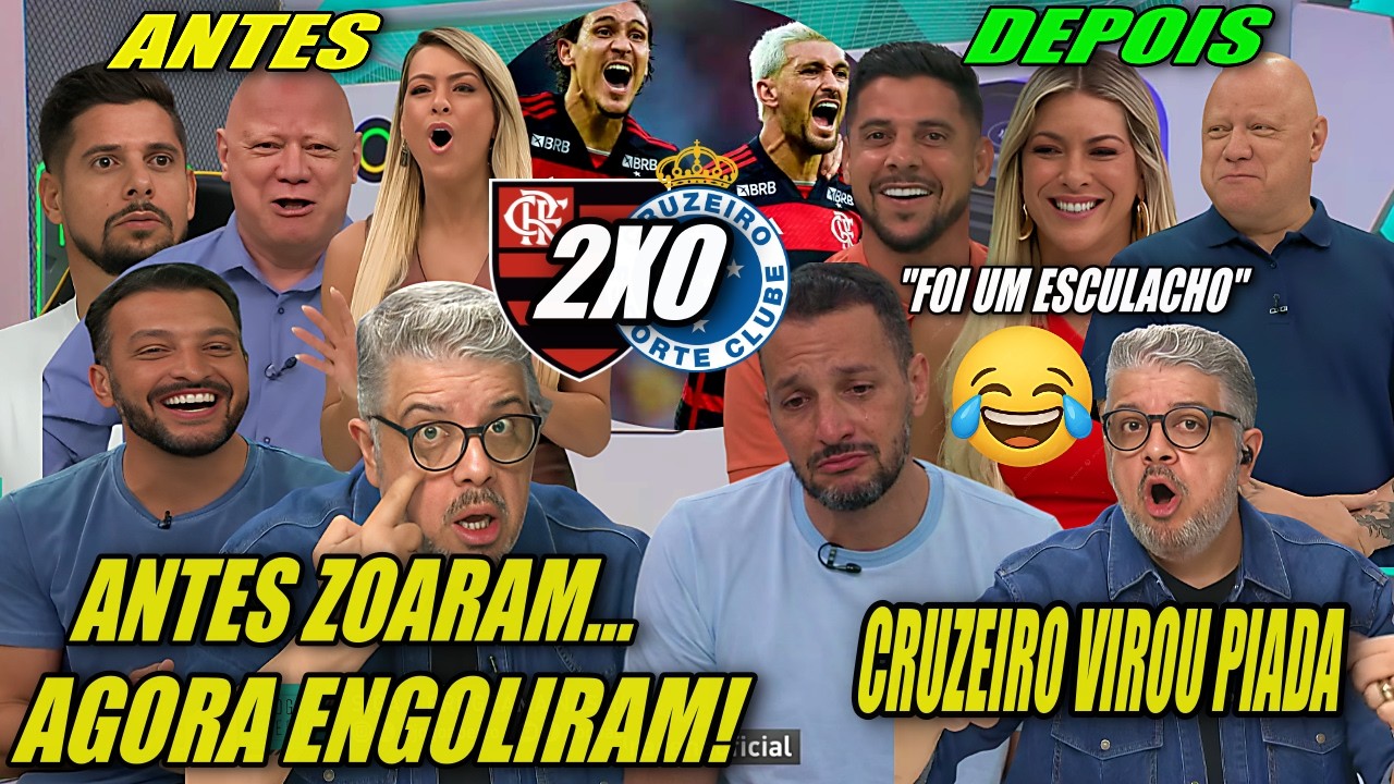 ANTES E DEPOIS DO JOGO ABERTO: RENATA FAN & CICINHO EDU DRACENA APÓS VITÓRIA DO FLAMENGO