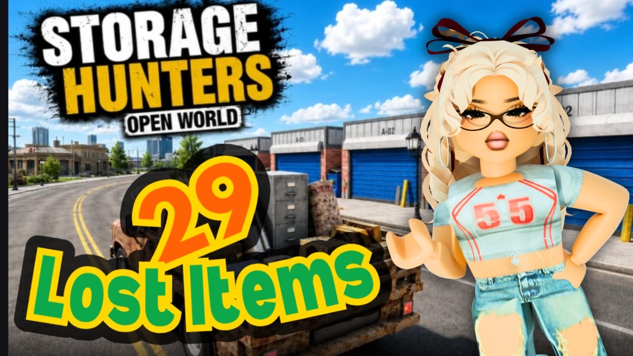 Roblox Storage Hunters &mdash; Все 29 потерянных предметов (см. описание видео)