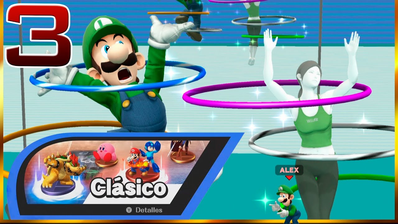 ✤ Super Smash Bros. Wii U ✤ | Modo Clásico c/LUIGI [FULL HD|60fps]