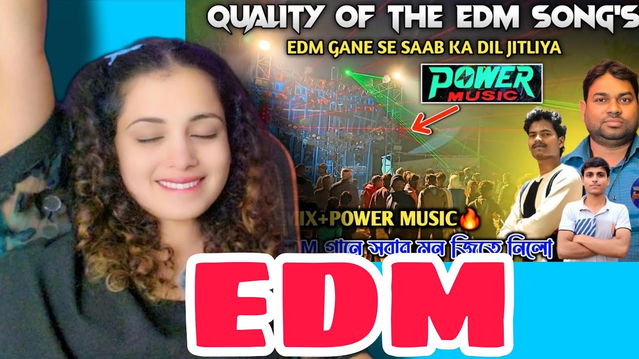 Power Music🔥EDM Song Se Sab Ka Dil Jit liya😍 REACTION | NAKHREWALI MONA 