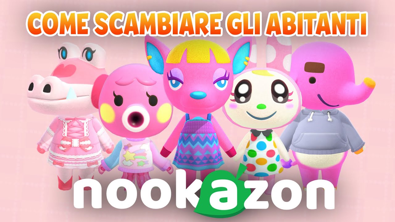 COME SCAMBIARE GLI ABITANTI SU NOOKAZON 🔥😎 Animal Crossing New Horizons