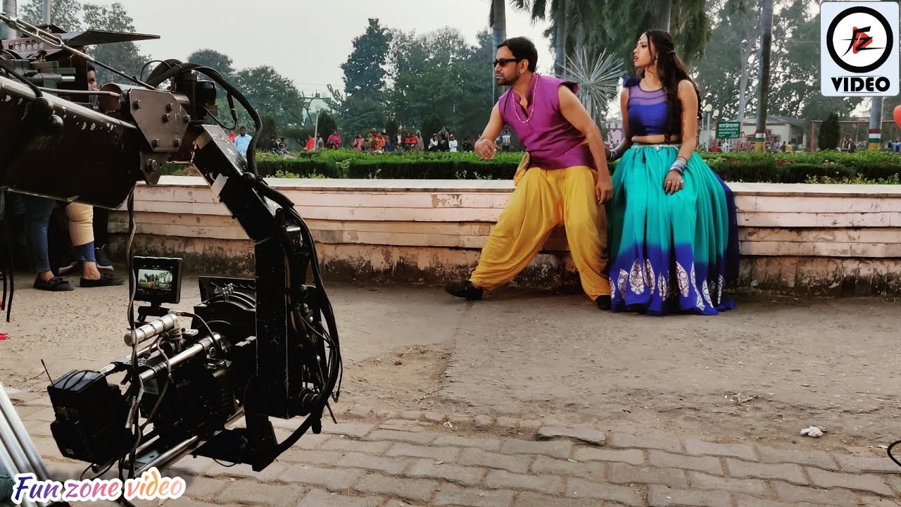 गोरखपुर में Nirahua New Heroin के साथ | कर रहे हैं अपने Song  की Shooting!!