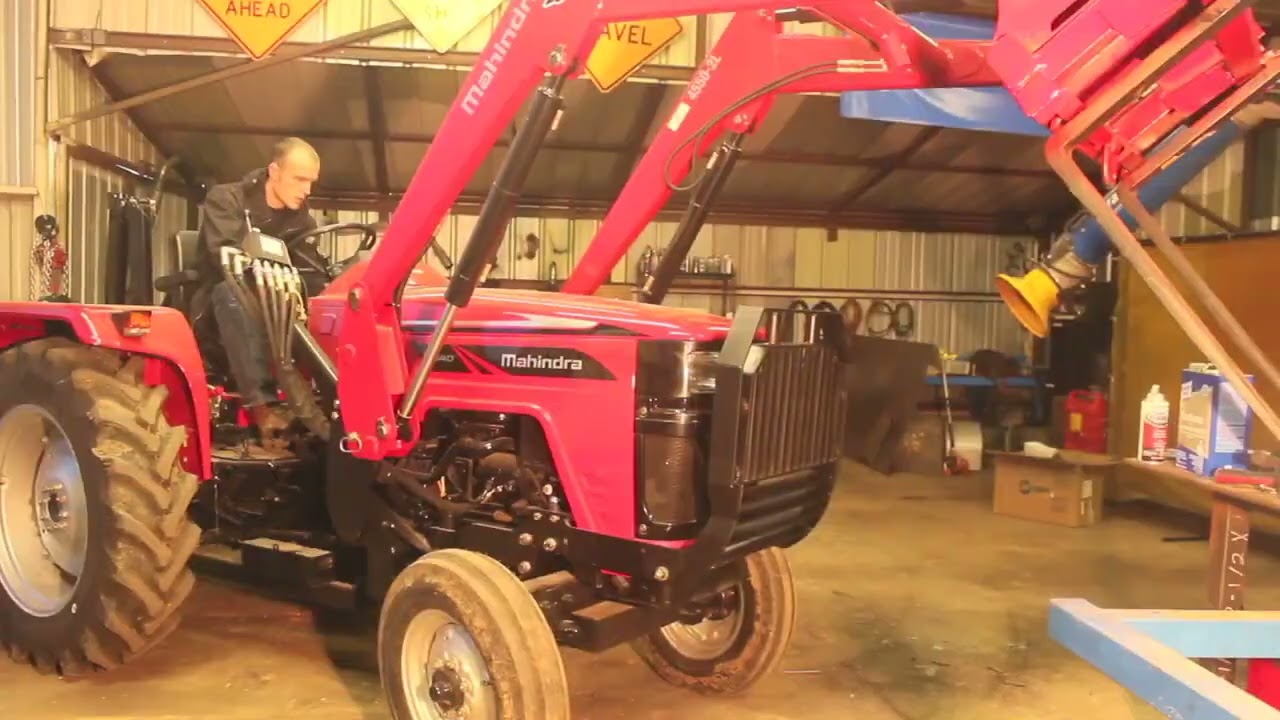 TRACTOR GRILL GUARD WELDING PROJECT FOR THE FARM !!! DIY METAL FAB NEEDS STRONG WELDS !!!
