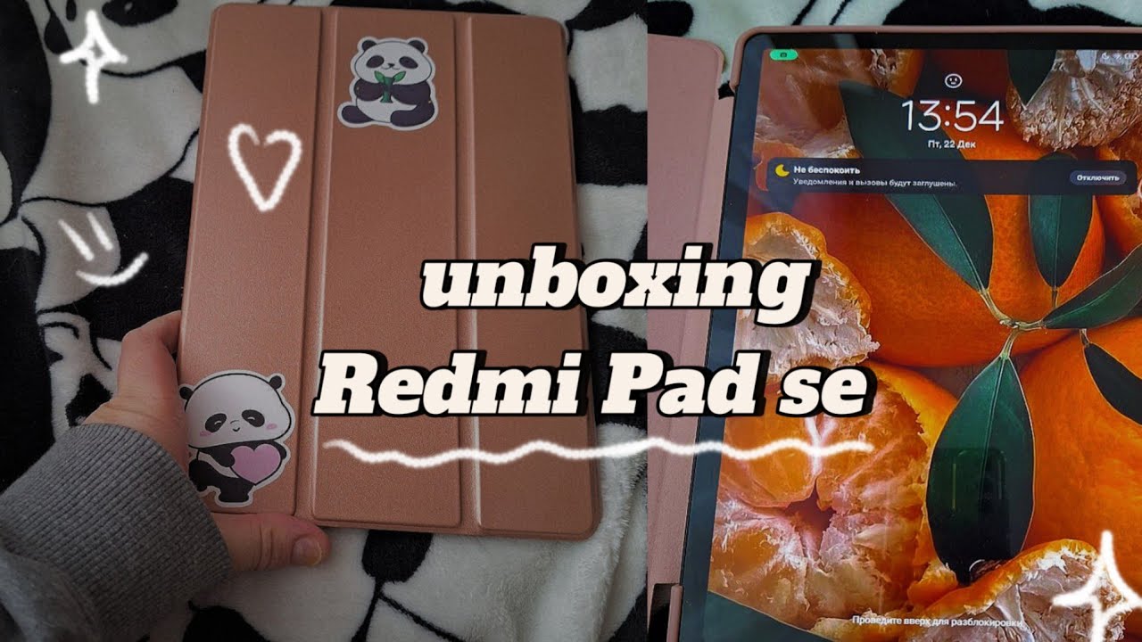 Redmi Pad SE (2023) 🧸 unboxing+accessories💌