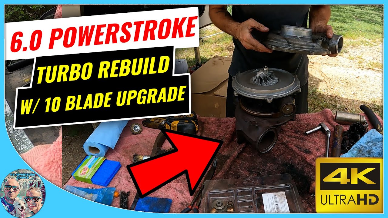 6.0 Powerstroke - Turbo Rebuild With KC Turbo 10 Blade Wheel