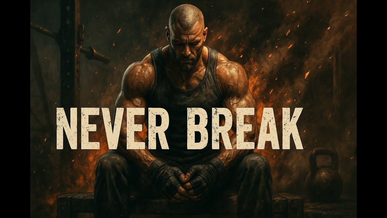 NEVER BREAK ⚔️ | Aggressive Rap Rock Anthem for Warriors & Alpha Mindset | Gym Motivation Music 2025