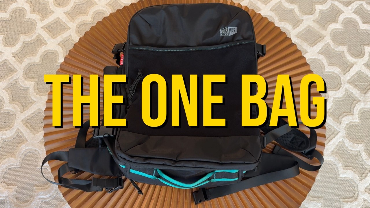 BAGSMART Blast Pro 40L Travel Backpack Review + 1 Week Trip Loadout