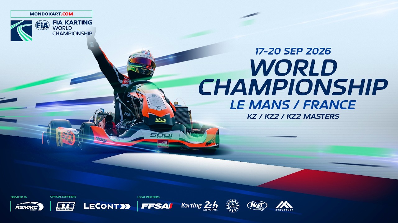 FIA Karting World Championship 2026 KZ/KZ2/KZ2 Master - Le Mans/France Live Saturday