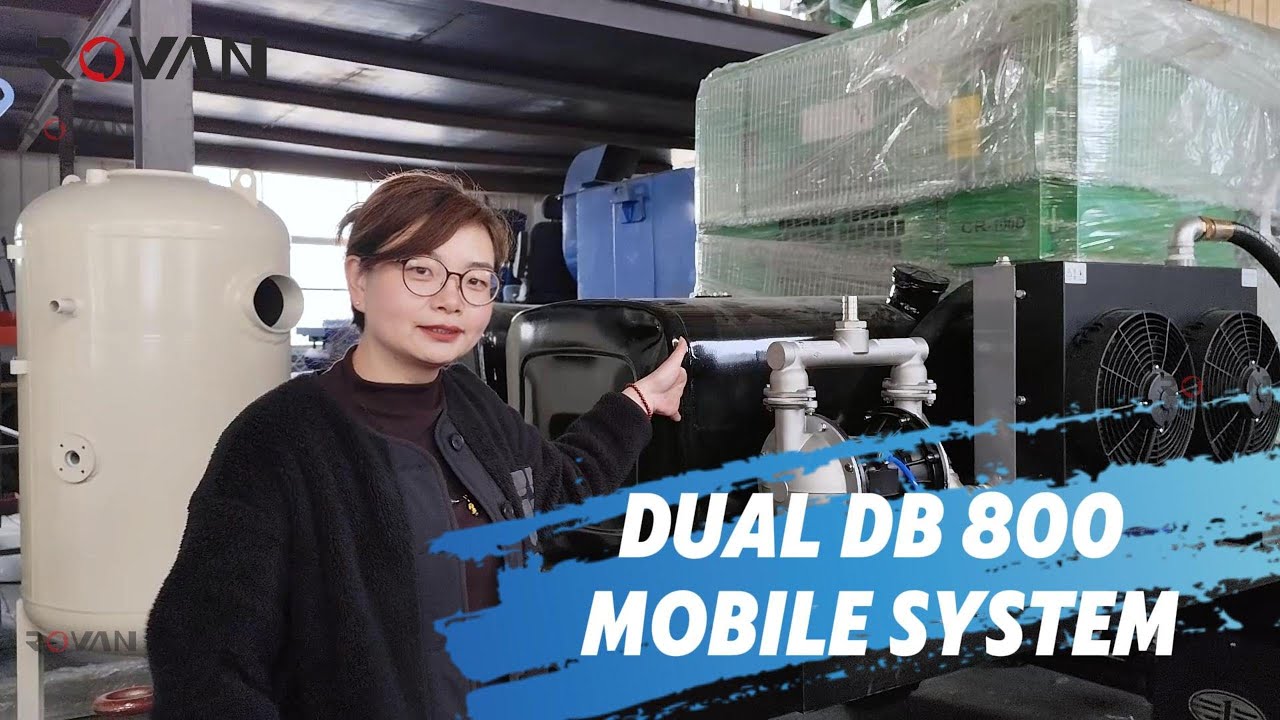 Dual DB 800 mobile system,can be used for highway road maintenance!