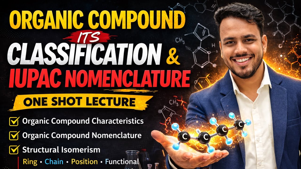 Organic Compound | Characteristics of Organic compound | Classification of Organic compound #organic