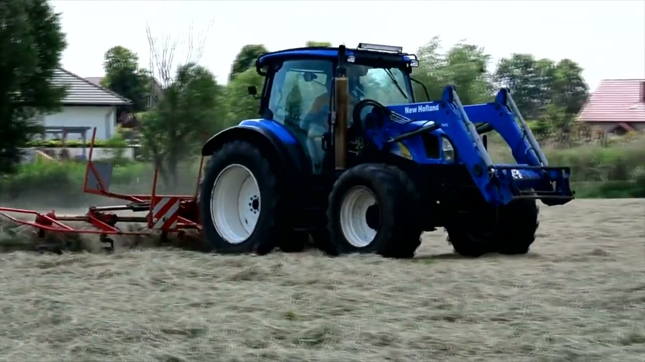 New Holland 6010 Delta Sianokosy  kuhn GF 6301   Haymaking   Heuernte  Fenaison   Senosec