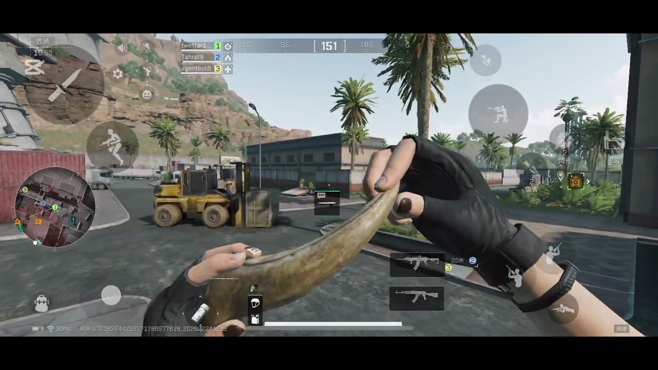 Playing Cl-19 in Zero Dam. Delta Force