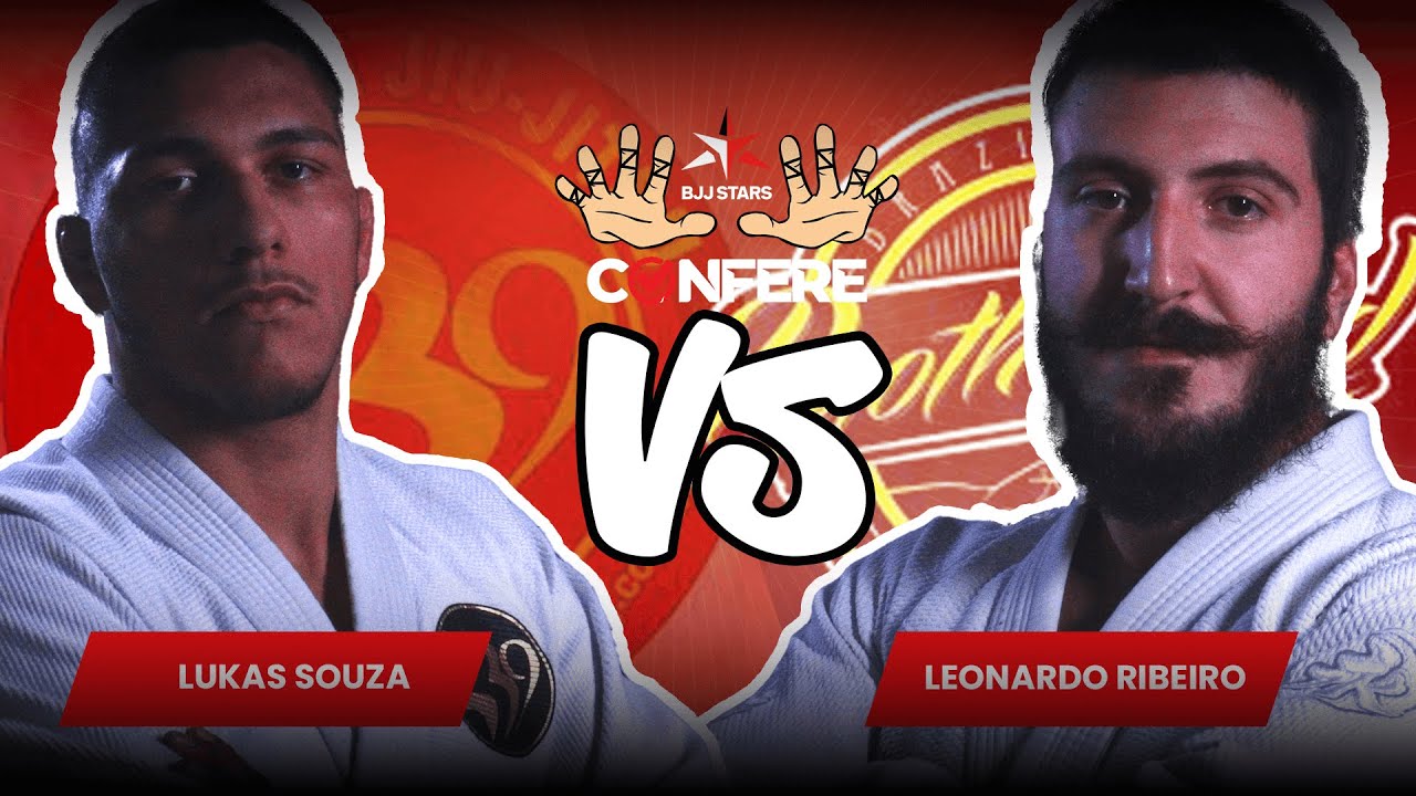BJJ STARS CONFERE #43 Lukas Souza Vs Leonardo Augusto Luta Casada de Jiu JItsu Faixa Roxa