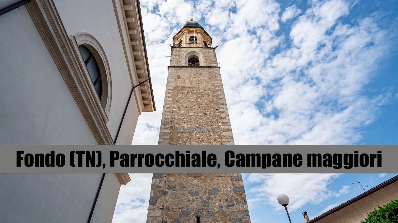 Le campane della Chiesa Parrocchiale di Fondo (TN) [IT] - distese delle due campane maggiori