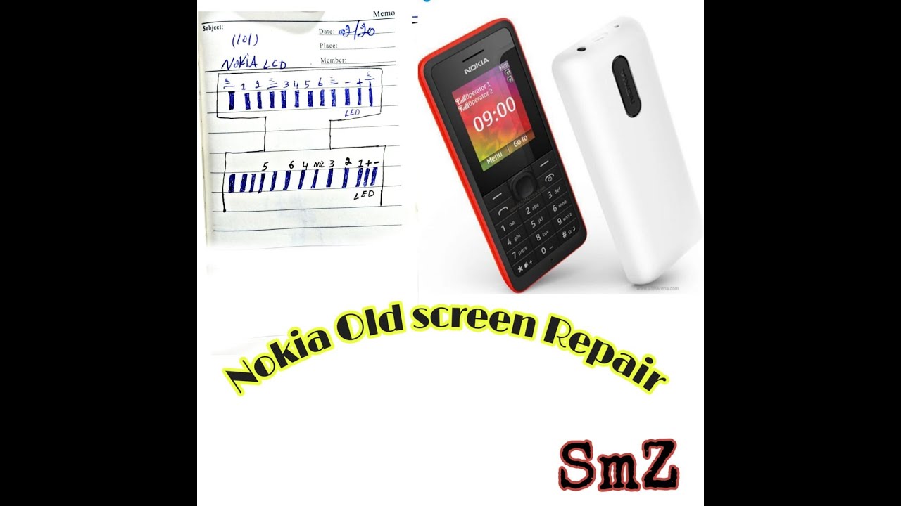Nokia 108 old Lcd Repair solution