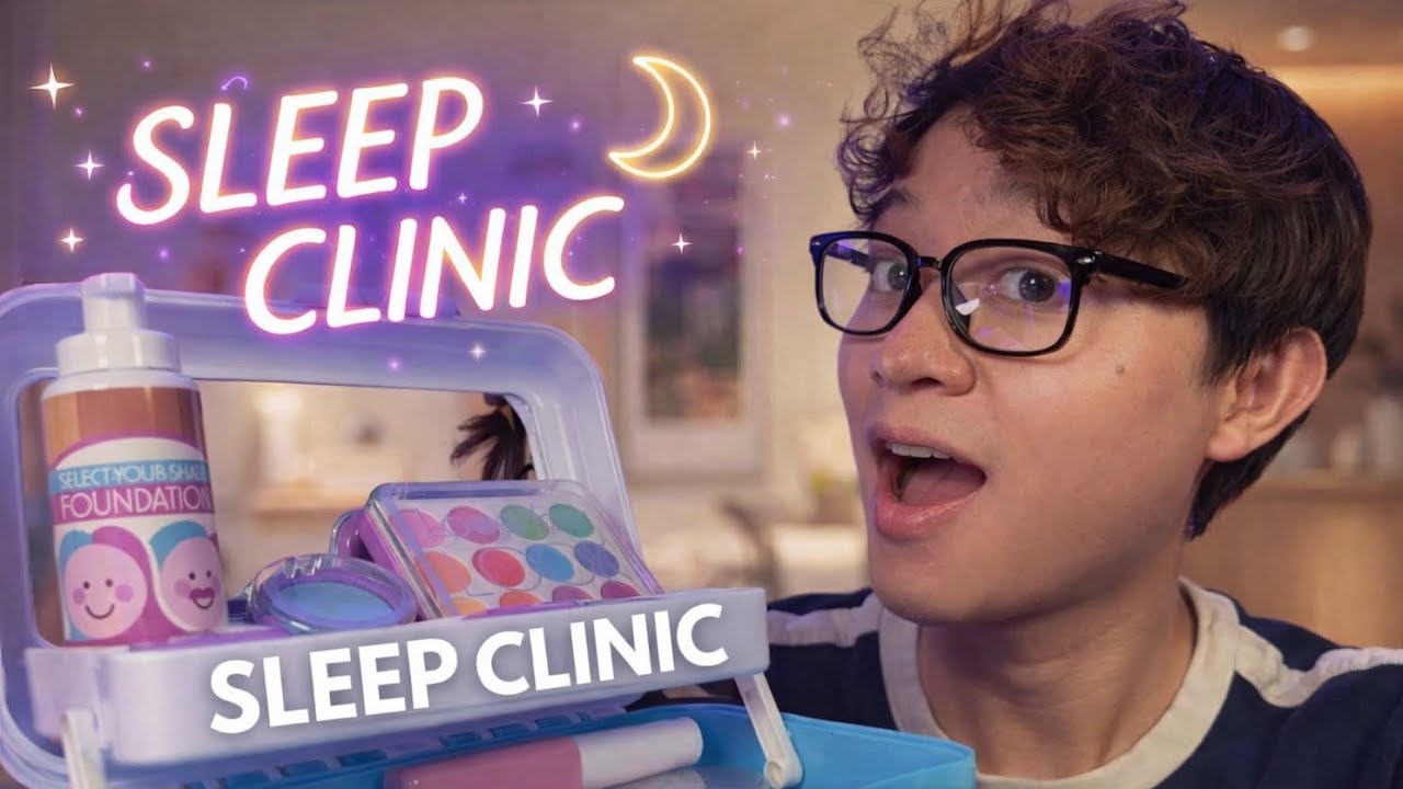 ASMR boy helps you at the Sleep Clinic (ASMR Roleplay)