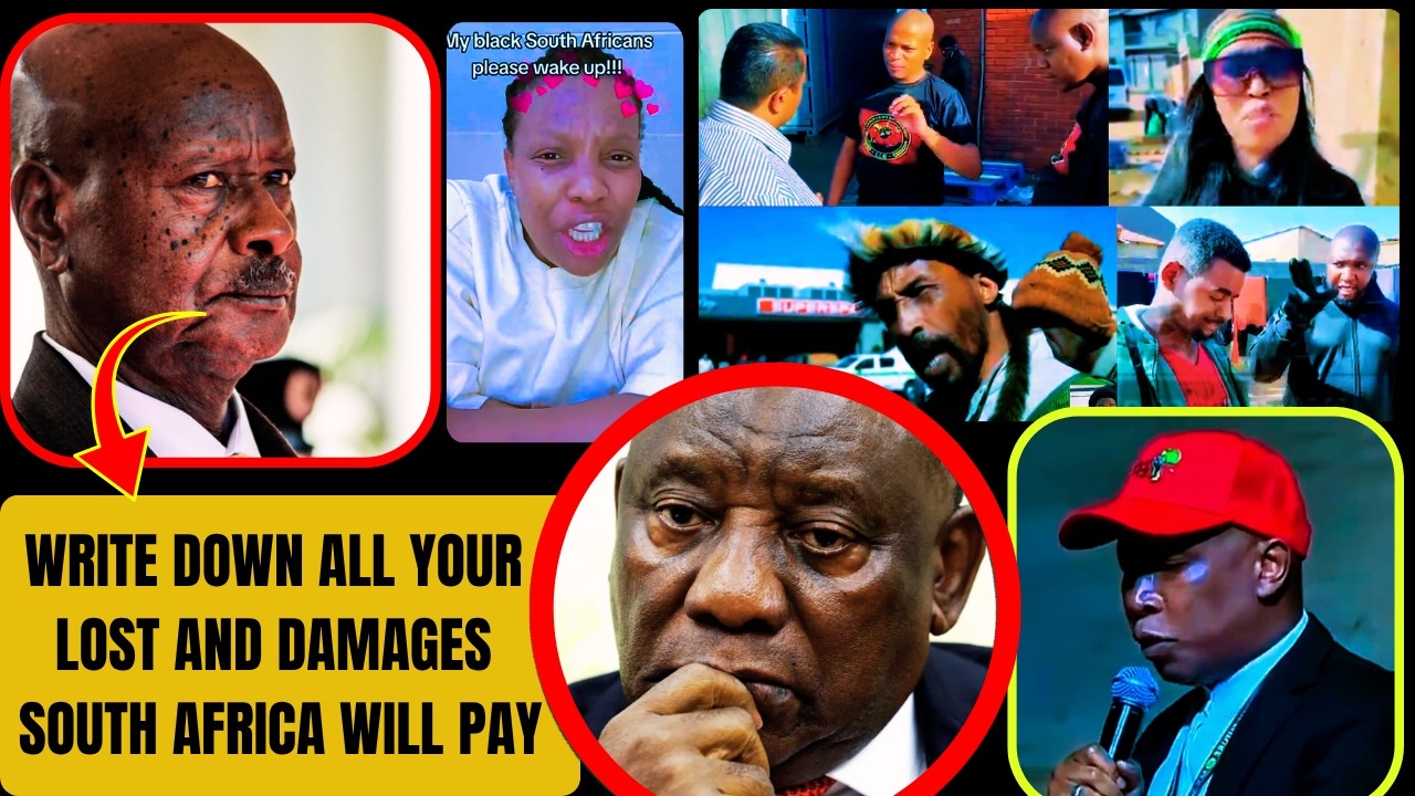 BREAKING : Uganda Calls on South Africa to Compensate Citizens Over Xenophobia!🇺🇬🇿🇦