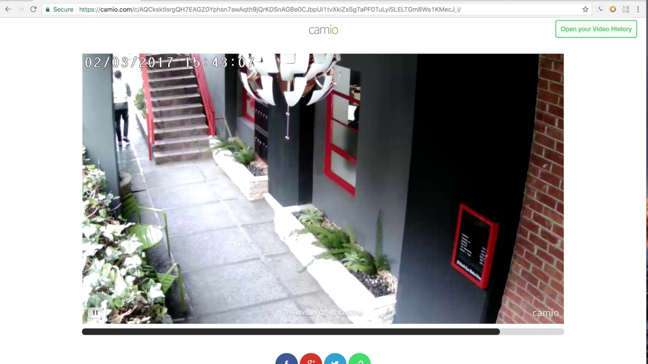 Camio interest-based video compression