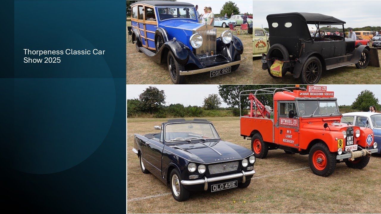 A visit in my 1967 Triumph Vitesse to Thorpeness Classic Car Show