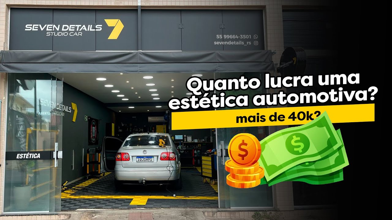 QUANTO GANHA uma ESTÉTICA AUTOMOTIVA? Eles ganham ISSO lavando carros?! (REVELADO)