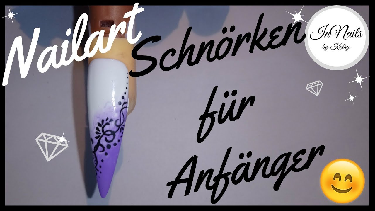 Nailart | Schn&ouml;rkel malen 🖌