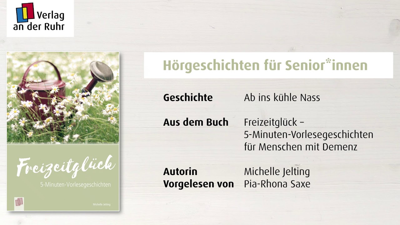 Hörgeschichte für Seniorinnen und Senioren: Ab ins kühle Nass