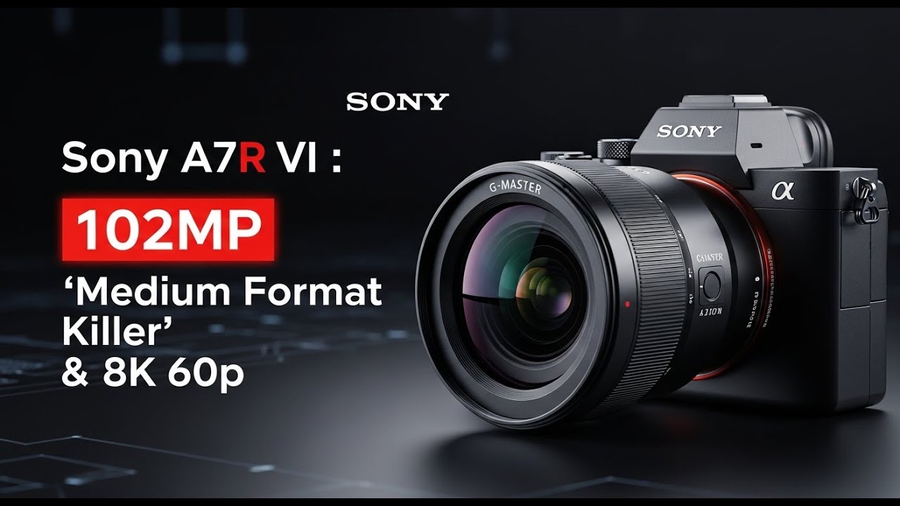 Sony A7R VI Specs LEAKED: 102MP 