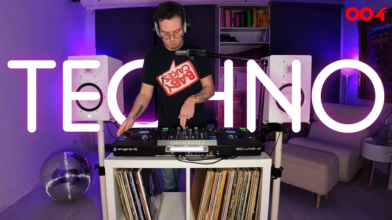 Techno Party Music (Live Set 4 ) DJ Mixed on Denon DJ SC Live 4