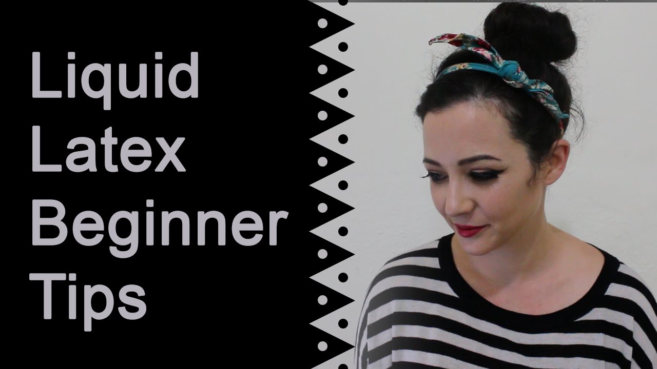 Things you should know before you start messing with liquid latex